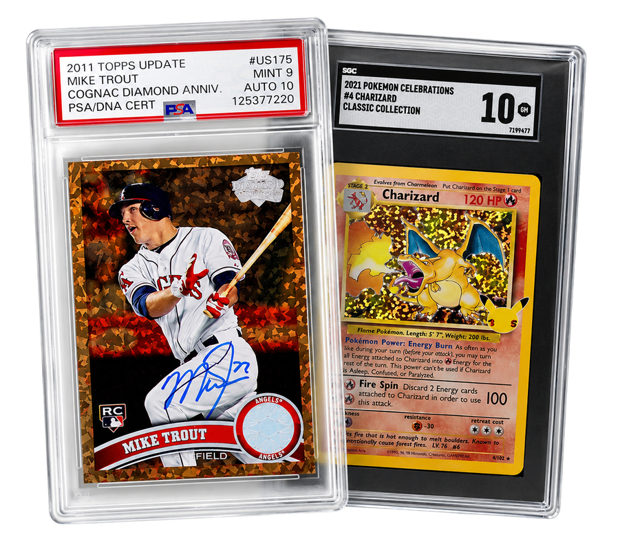 Graded card syncing